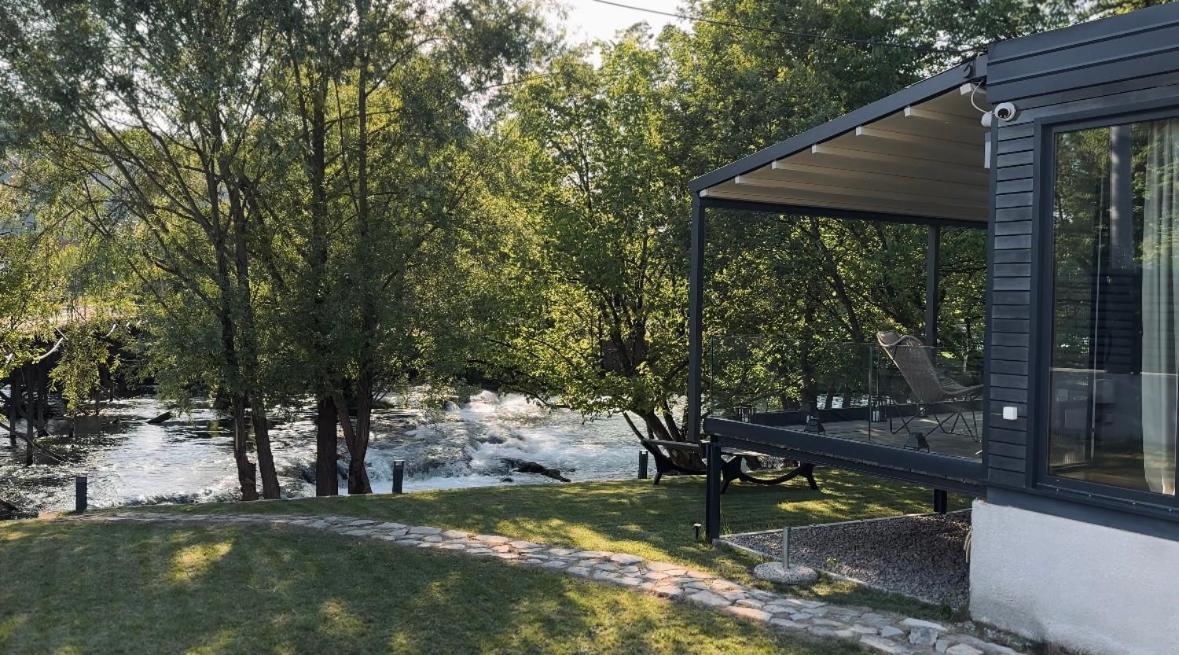 Waterfall Glamping Cabin Villa Bihac Exterior photo